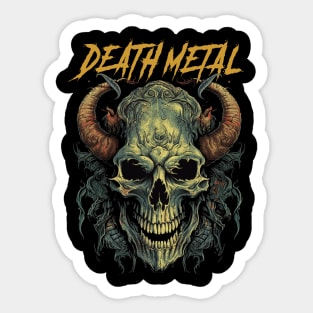 DEATH METAL Sticker